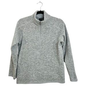 Sunice Storm Pack grey quarter zip gorpcore ski snowboard fleece mid layer M
